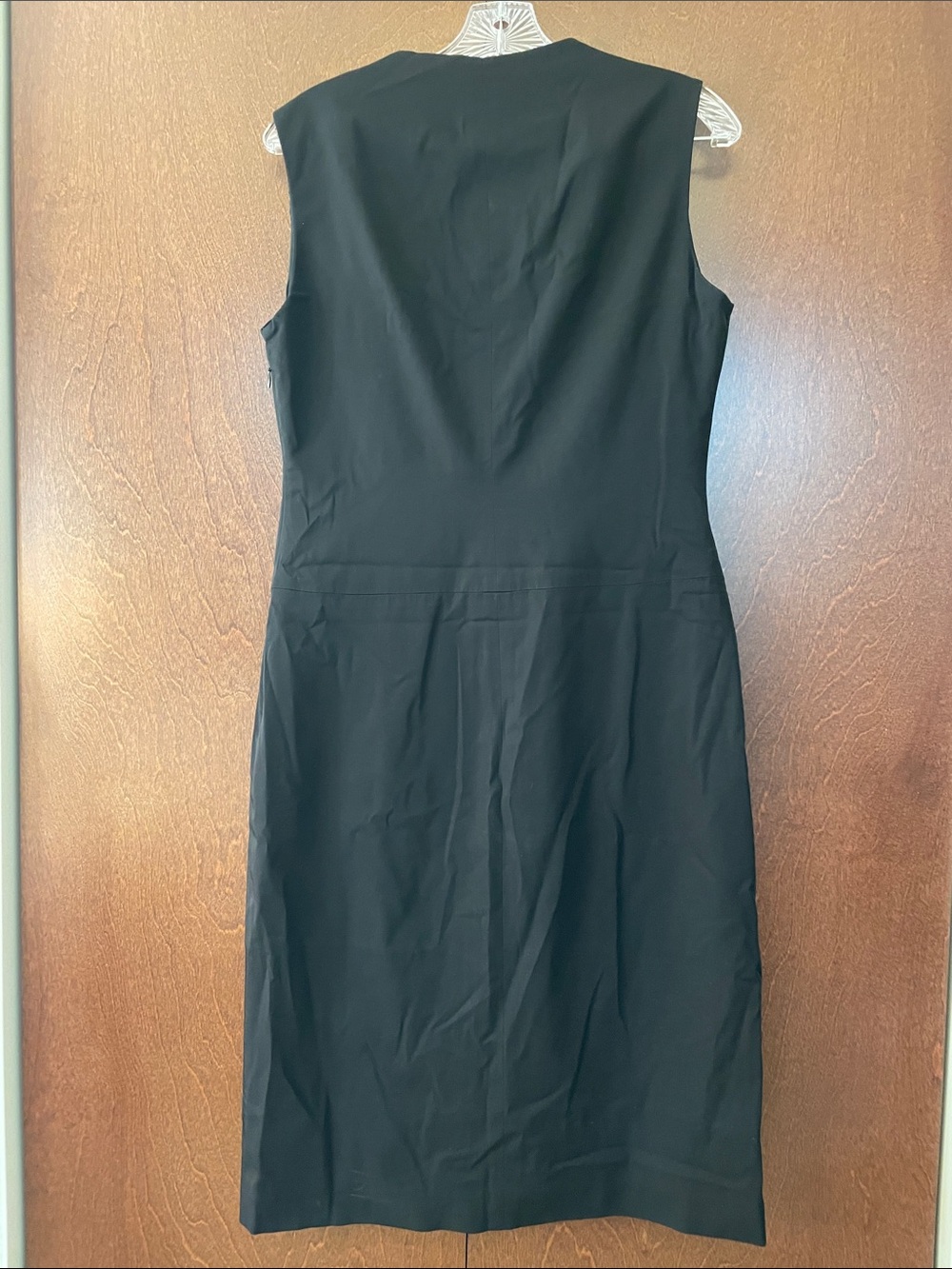 INC International Concepts Black Sleeveless Sheath Dress